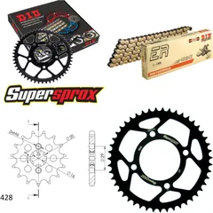 Chain Kit - Steel - for: SUZUKI RG125 F 92-95 16-47-130 DID428NZ(G&B) Clip