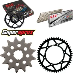 Chain Kit - Steel - for: SUZUKI RM125 92-93/RM125 00-03/RM-Z 2 13-49-114 DID520ZVM-X(S&S) rivet