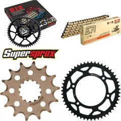 Kettensatz Stahl für: SUZUKI DR-Z 125 /L 03-14 14-51-134 DID428NZ(G&B) Clip