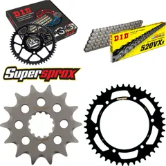 Chain Kit - Steel - for: SUZUKI RGV250 89-93 14-43-114 DID520VX3 endless