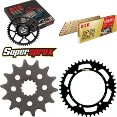 Chain Kit - Steel - for: SUZUKI DR350 S 90-93 14-43-108 DID520ERT2(G&G) Clip