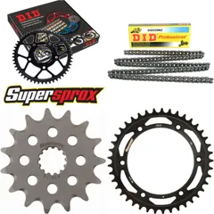 Chain Kit - Steel - for: SUZUKI DR350 SE 94-95 15-41-110 DID520NZ Clip