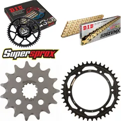 Chain Kit - Steel - for: SUZUKI DR350 SE 94-95 15-41-110 DID520ZVM-X(G&G) rivet