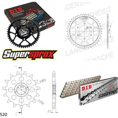 Chain Kit - Steel - for: SUZUKI SP370 77-80 15-42-100 DID520ZVM-X(S&S) rivet