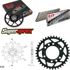 Chain Kit - Steel - for: SUZUKI GN400 /L /TD 80-82 16-37-098 DID520ZVM-X rivet