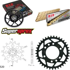 Chain Kit - Steel - for: SUZUKI GN400 /L /TD 80-82 16-37-098 DID520ZVM-X(G&G) endless