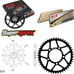 Chain Kit - Steel - for: SUZUKI GSF400 Bandit 91-92 14-47-114 DID525ZVM-X(G&G) endless