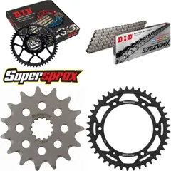Chain Kit - Steel - for: SUZUKI DR-Z 400 SM 05-10 15-41-110 DID520ZVM-X endless