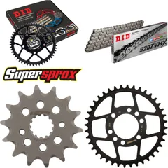 Chain Kit - Steel - KA/SU KFX400 KSF [US] 02-06/LT-Z 40 14-40-096 DID520ZVM-X rivet
