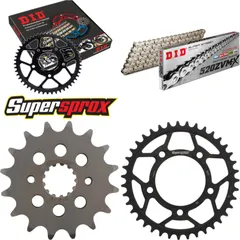 Chain Kit - Steel - for: SUZUKI GS500 /F 04-08/GS500 E 94-03 16-39-110 DID520ZVM-X(S&S) rivet