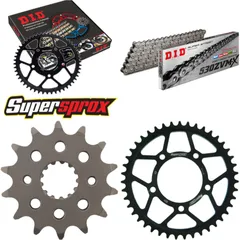 Kettensatz Stahl für: SUZUKI RF600 F /R 93-95 14-43-108 DID530ZVM-X Niet
