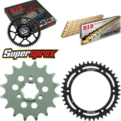 Chain Kit - Steel - for: SUZUKI DR600 R Dakar 86-90/DR600 S 85 16-42-108 DID520ZVM-X(G&G) rivet