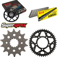 Chain Kit - Steel - for: SUZUKI GSX600 F 92-97 14-45-112 DID530VX3 rivet