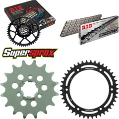 Chain Kit - Steel - for: SUZUKI DR650 R 92-95/DR650 R Dakar 90 16-42-114 DID520ZVM-X endless