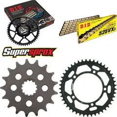 Kettensatz Stahl für: SUZUKI GSX-R 750 06-10 17-45-116 DID525VX3(G&B) Niet