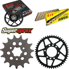 Chain Kit - Steel - for: SUZUKI DR750 S 88-88 15-48-116 DID520VX3(G&B) endless