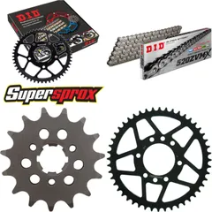 Chain Kit - Steel - for: SUZUKI DR750 S 88-88 15-48-116 DID520ZVM-X rivet