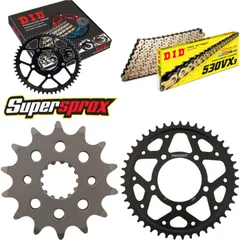 Chain Kit - Steel - for: SUZUKI GSX-R 1100 88-88 14-45-114 DID530VX3(G&B) rivet