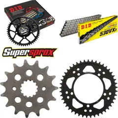 Chain Kit - Steel - for: SUZUKI GSF1200 /N /S /A /SA Bandit 06 15-45-116 DID530VX3 rivet