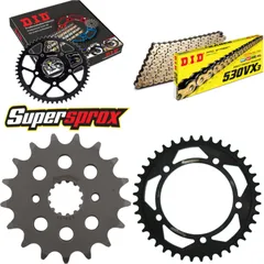 Chain Kit - Steel - for: SUZUKI SV1000 03-10 17-40-110 DID530VX3(G&B) rivet