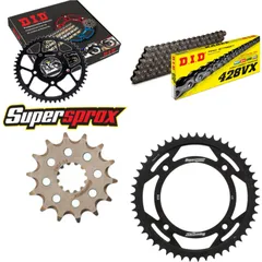 Chain Kit - Steel - for: KTM SX85 19``/16`` 18- 14-49-124 DID428VX Clip