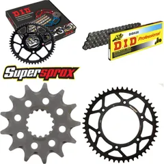 Chain Kit - Steel - for: KTM EXC125 Enduro 95-97/SX250 F 05-05 13-48-118 DID520 Clip