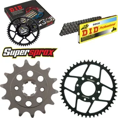 Chain Kit - Steel - for: KTM 125 Duke 4-Loch 11-15 14-45-112 DID520 Clip