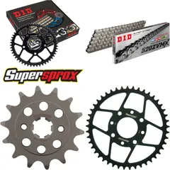 Chain Kit - Steel - for: KTM 125 Duke 4-Loch 11-15 14-45-112 DID520ZVM-X rivet