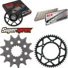 Chain Kit - Steel - for: KTM SX250 4T 13-13 13-50-114 DID520ZVM-X(S&S) rivet