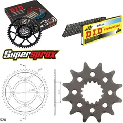 Chain Kit - Steel - for: KTM Freeride 13-16 12-48-110 DID520 Clip