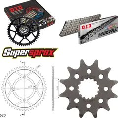Chain Kit - Steel - for: KTM Freeride 13-16 12-48-110 DID520ZVM-X rivet