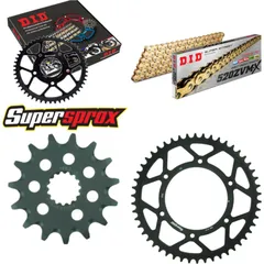 Chain Kit - Steel - for: KTM EGS620 LC4 94-94/EXC620 LC4 94-99 15-50-118 DID520ZVM-X(G&G) rivet