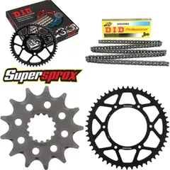 Kettensatz Stahl für: HUSABERG FE450 Enduro 09-12/FE570 End 13-52-118 DID520NZ Clip