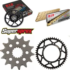 Chain Kit - Steel - for: KTM EGS125 98-99/EXC525 Racing 2T 03- 14-48-118 DID520ZVM-X(G&G) rivet