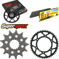 Chain Kit - Steel - for: KTM EXC125 Enduro 98-12/EXC250 Enduro 13-50-120 DID520 Clip