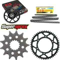 Chain Kit - Steel - for: KTM EXC125 Enduro 98-12/EXC250 Enduro 13-50-120 DID520NZ Clip