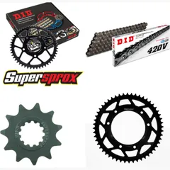 Kettensatz Stahl PEUG/für: RIEJU XP6 Enduro /Track 50 04-06 11-52-128 DID420V Clip