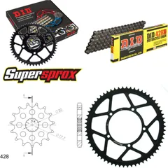 Chain Kit - Steel - for: SACHS ZX125 80km/h 97-02 15-62-140 DID428D Clip