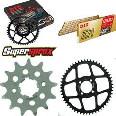 Chain Kit - Steel - for: SACHS Roadster 125 V2 98-03 13-53-120 DID520ERT2(G&G) Clip