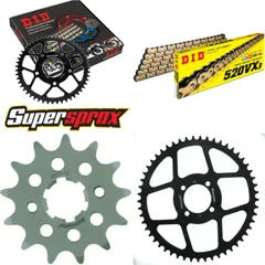 Chain Kit - Steel - for: SACHS Roadster 125 V2 98-03 13-53-120 DID520VX3(G&B) rivet