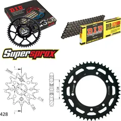 Chain Kit - Steel - for: RIEJU MRX125 02-06/SMX125 03-10/Tango 14-48-126 DID428HD Clip