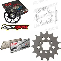Chain Kit - Steel - for: SACHS Roadster 650 00-06 15-41-114 DID525ZVM-X(S&S) rivet