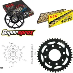 Chain Kit - Steel - for: KYMCO Pulsar 125 II 05-13 15-41-126 DID428VX(G&B) rivet