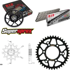 Chain Kit - Steel - for: POLARIS Trail Blazer 250 94-94/Trail 11-40-086 DID520ZVM-X endless