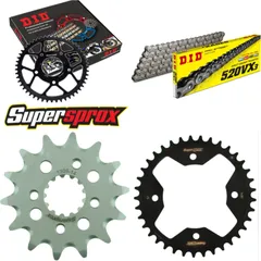 Kettensatz Stahl für: POLARIS Predator 500 03-04 14-37-094 DID520VX3 Clip