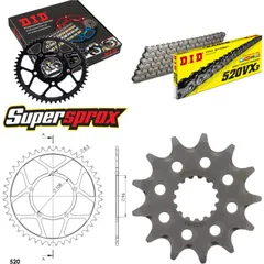 Chain Kit - Steel - MUZ SX125 >520< 02-11 13-44-108 DID520VX3 endless