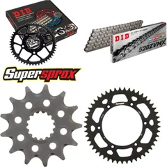 Kettensatz Alu schwarz für: BETA RR300 Enduro 12-15/RR350 13-49-114 DID520ZVM-X Endlos