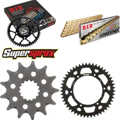 Kettensatz Alu schwarz für: BETA RR300 Enduro 12-15/RR350 13-49-114 DID520ZVM-X(G&G) Niet