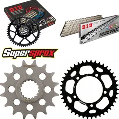 Kettensatz Alu schwarz für: APRILIA Tuono V4 R ABS 11-14/ 16-42-110 DID525ZVM-X(S&S) Niet