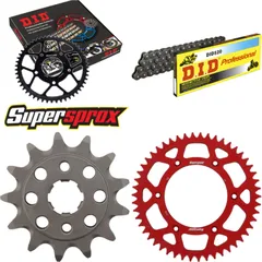Kettensatz Alu rot HM CRF230 Easy 04-06 13-50-110 DID520 Clip